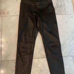 Trouve faux leather pants